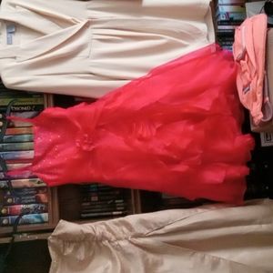 Red child dress